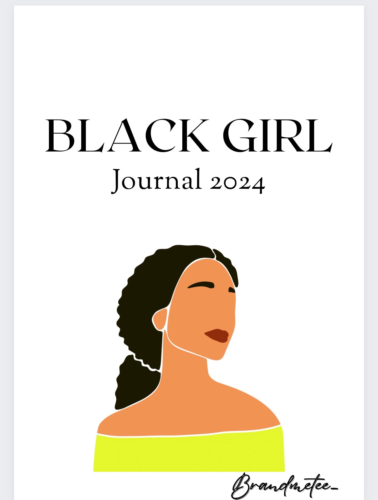 Black Girl Journal 2024